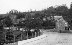 View From The Railway Station 1893, St Blazey