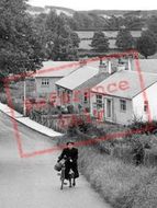 Woman With Pushbike c.1955, St Boswells