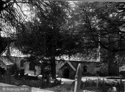 St Breock Parish Church c.1955, St Breock