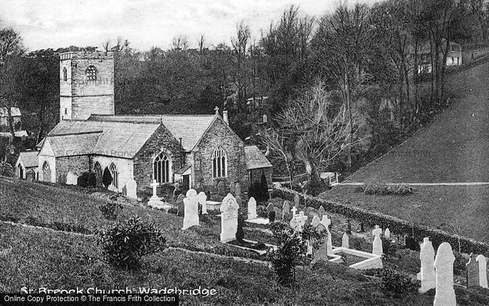 Photo of St Breock, The Parish Church c.1900