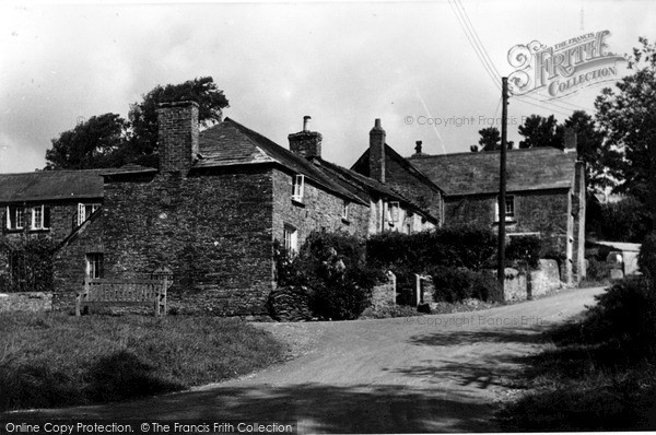 Photo of St Breock,  Village c.1955