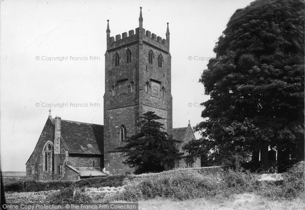 Photo of St Briavels, St Mary's Church c.1950