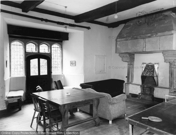 Photo of St Briavels, The Castle, The Common Room c.1960