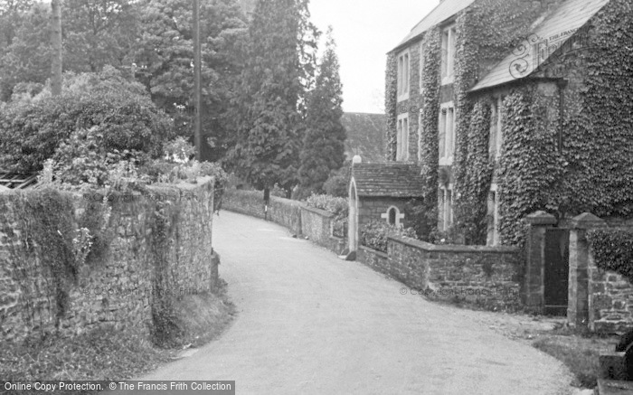 Photo of St Briavels, View From Post Office c.1950