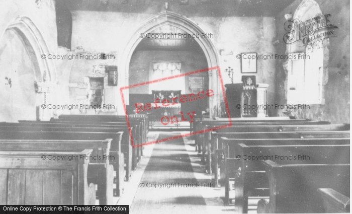 Photo of St Bride's, Church Interior c.1955