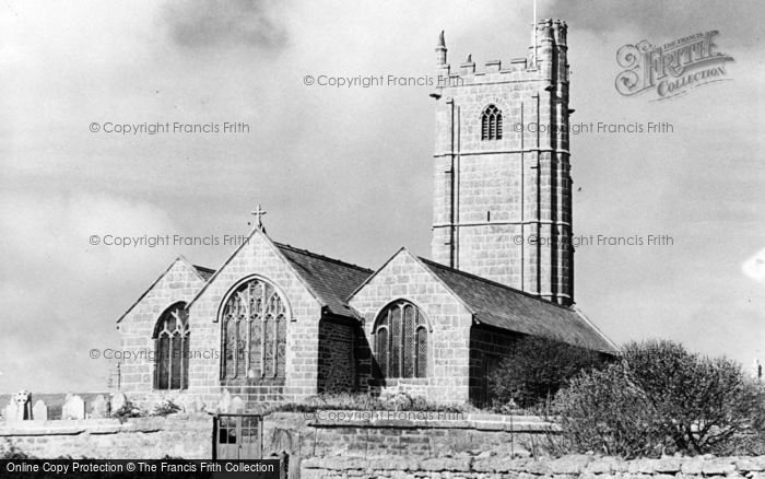 Photo of St Buryan, Church c.1955