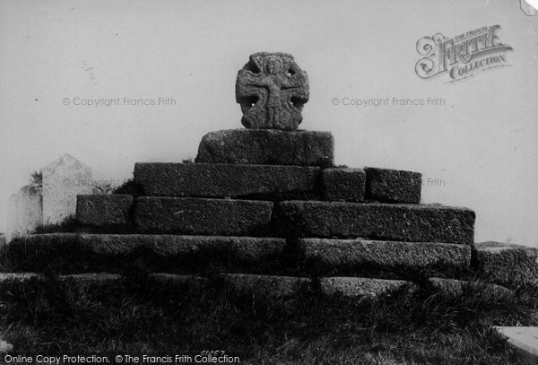 Photo of St Buryan, Cross 1908