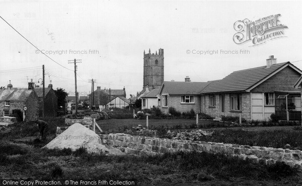 Photo of St Buryan, Village c.1960
