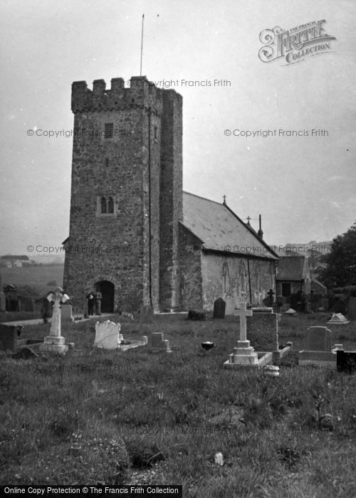 Photo of St Clears, St Mary's Church 1953