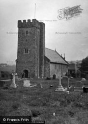 St Mary's Church 1953, St Clears