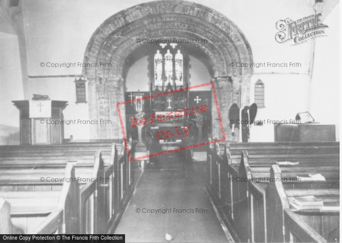 Photo of St Clears, St Mary's Church Interior c.1960
