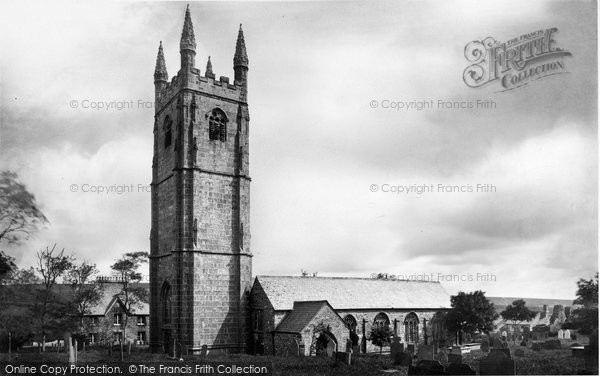 Photo of St Cleer, The Church 1890