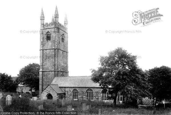 Photo of St Cleer, The Church 1906