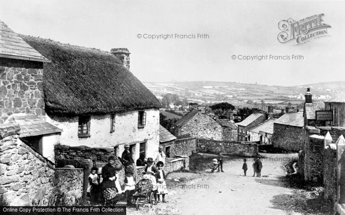 Photo of St Cleer, The Village 1890