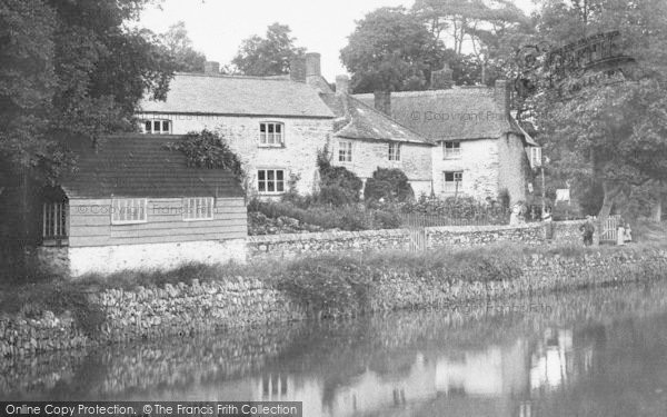 Photo of St Clement, Cottages 1912