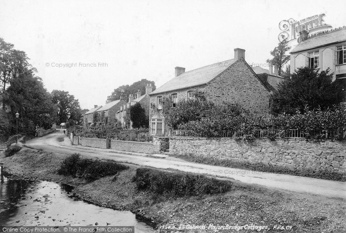 Photo of St Columb Major, Bridge Cottages 1894