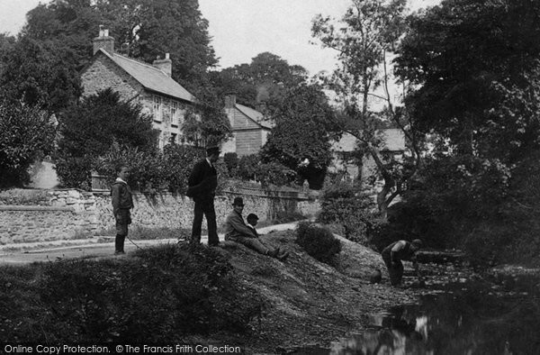 Photo of St Columb Major, By The Stream 1894