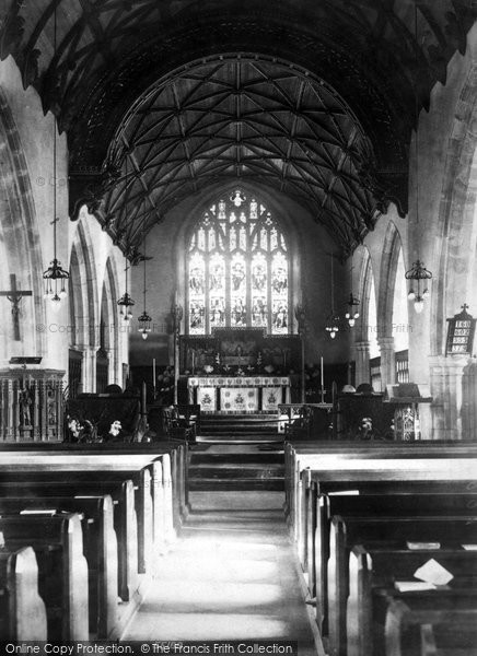 Photo of St Columb Major, Church Chancel 1906