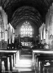 Church Chancel 1906, St Columb Major