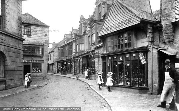 Photo of St Columb Major, Fore Street 1906