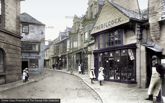 Photo of St Columb Major, Fore Street 1906