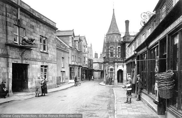 Photo of St Columb Major, Fore Street 1922