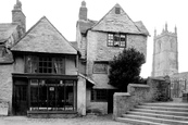 Glebe House And The Church 1888, St Columb Major