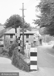 New Road And Bridge Hill Junction c.1955, St Columb Major