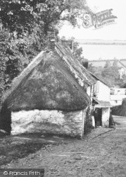 Padstow Road, A Thatched Cottage 1888, St Columb Major