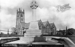 Parish Church And War Memorial 1922, St Columb Major