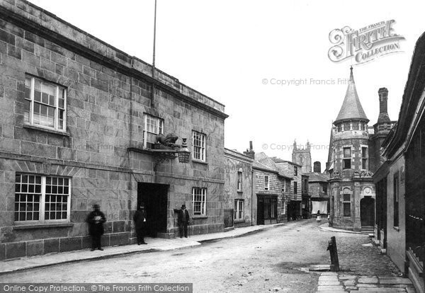 Photo of St Columb Major, Red Lion Hotel 1888