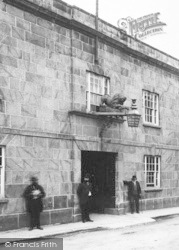 Red Lion Hotel, Entrance 1888, St Columb Major