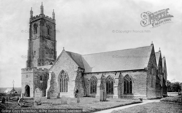 Photo of St Columb Major, The Church 1894