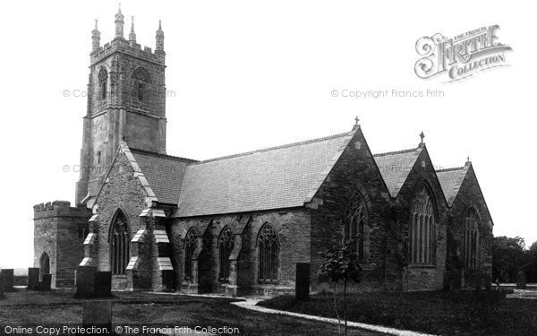 Photo of St Columb Major, The Church 1906