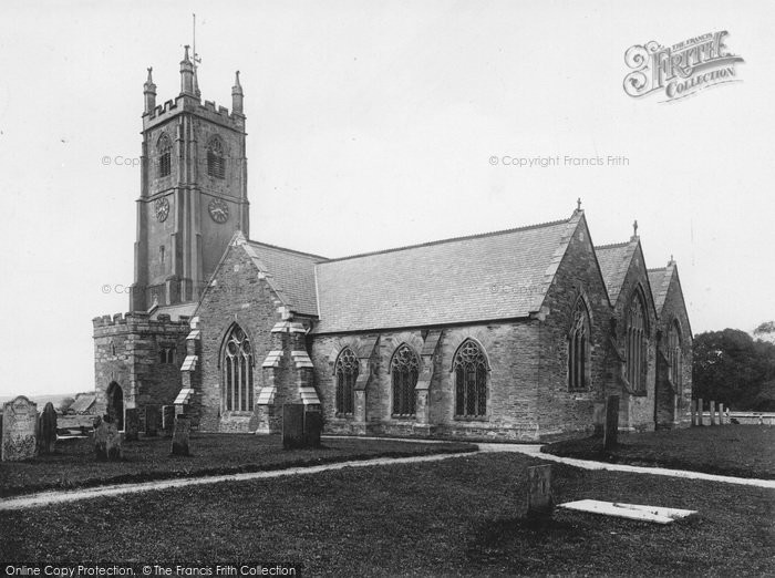 Photo of St Columb Major, The Parish Church 1922