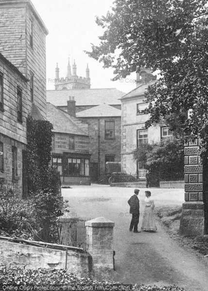 Photo of St Columb Major, The Square 1906