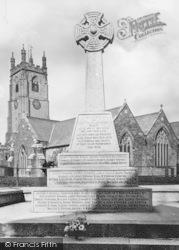 War Memorial 1922, St Columb Major