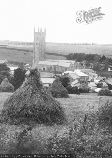 Photo of St Columb Minor, St Columba's Church 1904
