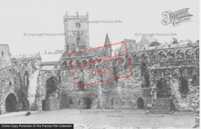 Photo of St Davids, Bishop's Palace c.1955