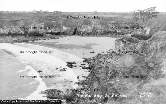 Photo of St Davids, Caerfai Bay c.1960