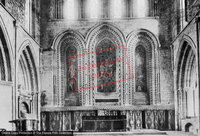 Photo of St Davids, Cathedral, Altar 1890