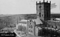 Cathedral And Bishop's Palace c.1955, St Davids