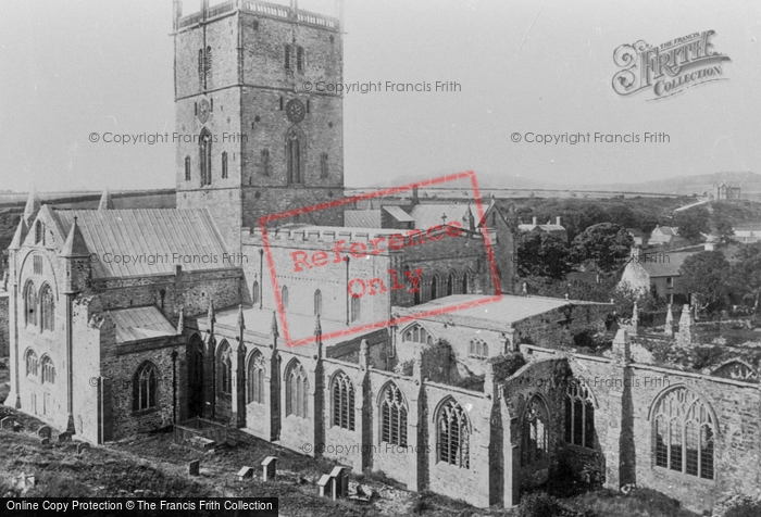 Photo of St Davids, Cathedral From South East 1890