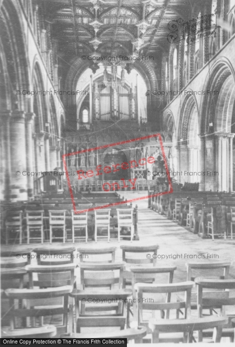 Photo of St Davids, Cathedral Interior c.1955