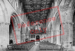 Cathedral, Nave East 1890, St Davids