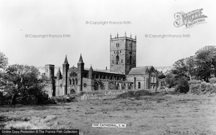 Photo of St Davids, Cathedral S.W c.1955