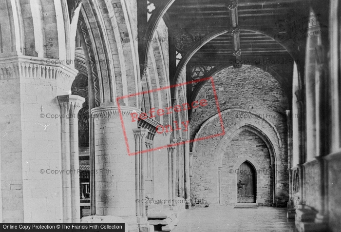 Photo of St Davids, Cathedral, South Aisle Nave 1890