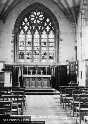 Cathedral, The Lady Chapel c.1955, St Davids
