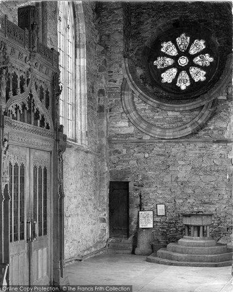 Photo of St Davids, Cathedral, West End Of Nave, South Aisle c.1960