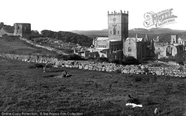 Photo of St Davids, From South West  1890